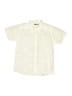 Fabindia Solid Ivory Short Sleeve Button-Down Shirt Size 10 - 12 - photo 1