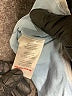 Quiltex 100% Cotton Chevron-herringbone Blue Short Sleeve Onesie Size 0-3 mo - photo 4