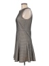 Zara Chevron-herringbone Gray Cocktail Dress Size M - photo 5