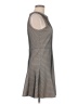 Zara Chevron-herringbone Gray Cocktail Dress Size M - photo 4