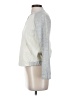 Ann Taylor LOFT 100% Cotton Silver Jacket Size S - photo 5