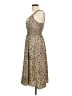 Shein Animal Print Tan Casual Dress Size 6 - photo 5