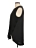 Rebecca Taylor Black Sleeveless Blouse Size 6 - photo 5