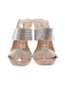 Just Fab Pink Tan Wedges Size 10 - photo 2