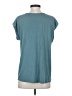 Papermoon 100% Polyester Stars Teal Short Sleeve Blouse Size S - photo 2