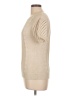 Unbranded Tan Ivory Short Sleeve Top Size L (estimated) - photo 5