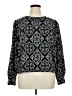 Ann Taylor LOFT Black Long Sleeve Blouse Size XL - photo 1