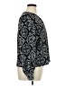 Ann Taylor LOFT Black Long Sleeve Blouse Size XL - photo 4