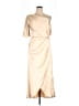 Unbranded 100% Polyester Tan Cocktail Dress Size 14 (estimated) - photo 1