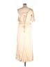 Unbranded 100% Polyester Tan Cocktail Dress Size 14 (estimated) - photo 2