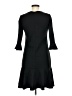 Simlu Solid Black Casual Dress Size M - photo 2