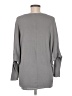 Shoreline Gray Long Sleeve Top Size M - photo 2