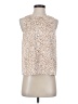 J.Crew Factory Store 100% Polyester Ivory Sleeveless Blouse Size XS - photo 1