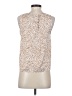 J.Crew Factory Store 100% Polyester Ivory Sleeveless Blouse Size XS - photo 2