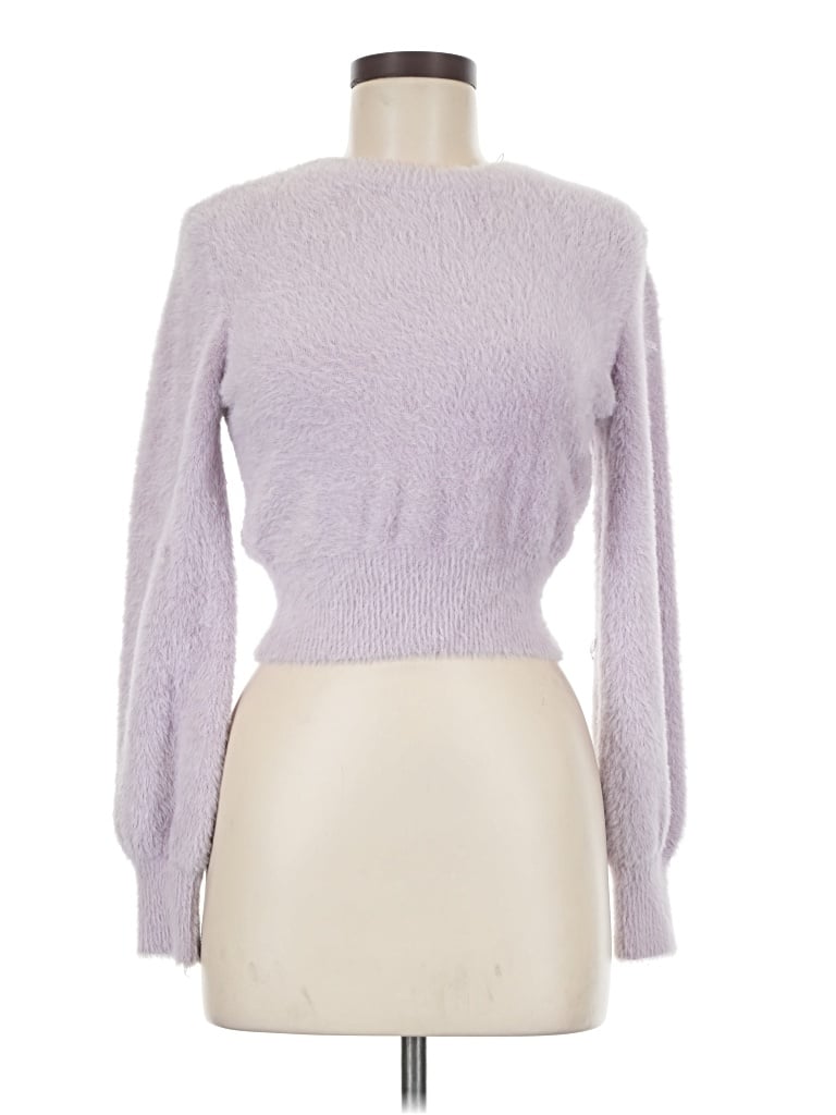 Pre-owned Sunday Best Pullover Sweater In Purple