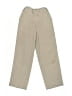 George Solid Tan Khakis Size 8 - photo 1