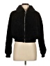 No Boundaries 100% Polyester Black Faux Fur Jacket Size M - photo 1