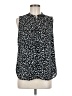 Daniel Rainn 100% Polyester Black Sleeveless Blouse Size M - photo 1
