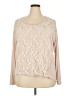 Gibson Ivory Long Sleeve Blouse Size 2X - photo 1