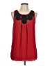 Sunny Leigh 100% Polyester Red Sleeveless Blouse Size L - photo 1