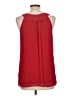 Sunny Leigh 100% Polyester Red Sleeveless Blouse Size L - photo 2