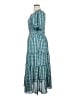 Max Studio 100% Polyester Checkered-gingham Teal Casual Dress Size XL - photo 5