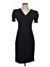 DKNY Solid Black Cocktail Dress Size 4 - photo 1