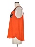 Le Sample Orange Sleeveless Blouse Size M - photo 5