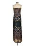 Glam 100% Polyester Graphic Black Cocktail Dress Size S - photo 2