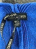Coco + Carmen 100% Acrylic Blue Poncho One size - photo 7