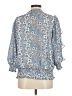 Parker Blue 3/4 Sleeve Blouse Size M - photo 2