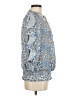 Parker Blue 3/4 Sleeve Blouse Size M - photo 4
