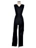 Unbranded Solid Black Jumpsuit Size S - photo 2