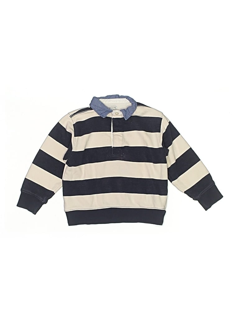 Pre-owned Crewcuts Kids' Pullover Sweater In Blue