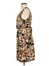 Assorted Brands 100% Rayon Tropical Brown Cocktail Dress Size XXS - photo 5