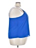 Melrose and Market 100% Polyester Blue Tank Top Size 3X - photo 4