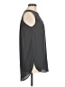 H&M 100% Polyester Gray Sleeveless Blouse Size 6 - photo 4