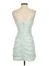 Cotton Candy LA 100% Polyester Teal Cocktail Dress Size S - photo 2