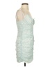 Cotton Candy LA 100% Polyester Teal Cocktail Dress Size S - photo 4