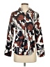 Chico's Print Brown Long Sleeve Blouse Size Sm (0.5) - photo 1