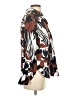 Chico's Print Brown Long Sleeve Blouse Size Sm (0.5) - photo 4
