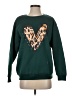 Unbranded 100% Polyester Animal Print Green Sweatshirt Size M - photo 1
