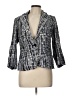 Ecru Tweed Gray Blazer Size 10 - photo 1