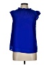Monteau 100% Polyester Blue Sleeveless Blouse Size L - photo 1