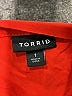Torrid Red 3/4 Sleeve Blouse Size 1X Plus (1) - photo 7