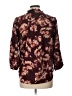 Monday Fun 100% Polyester Burgundy 3/4 Sleeve Blouse Size L - photo 2