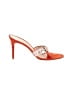 Gianvito Rossi Color Block Orange Sandals Size EU 38 - photo 1