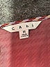 CAbi 100% Polyester Burgundy Sleeveless Blouse Size M - photo 7