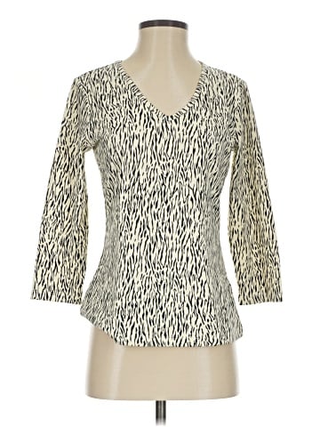 J. McLaughlin 3/4 Sleeve T-Shirt (view 1)