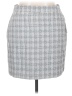 Bar III 100% Polyester Houndstooth Gray Casual Skirt Size 14 - photo 1